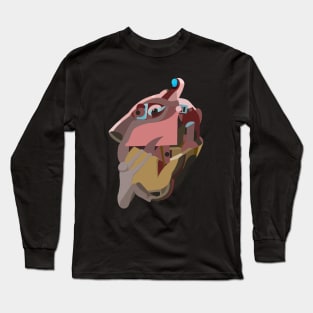 mechanical head Long Sleeve T-Shirt